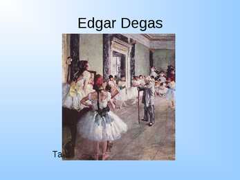 Edgar Degas #9