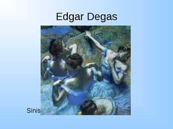 Edgar Degas #10