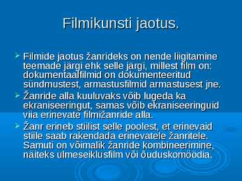 Filmikunst #3