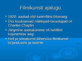 Filmikunst #5