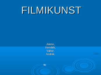 Filmikunst