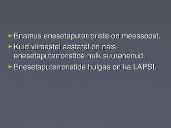 Enesetaputerroristid #2