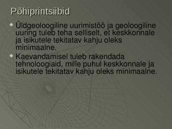 Maapõueseadus #3