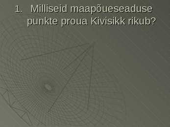 Maapõueseadus #5