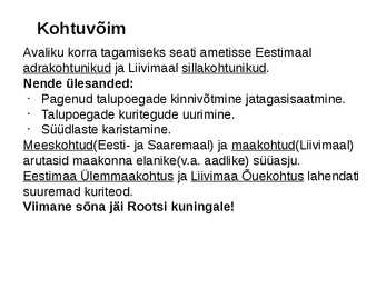 Rootsi aeg Eestis #4