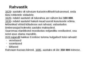 Rootsi aeg Eestis #6