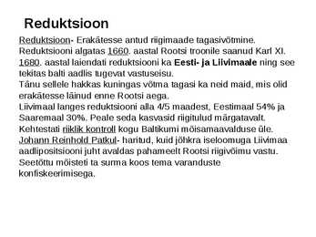 Rootsi aeg Eestis #7