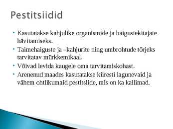 Halogeeniühendid tehnikas ja keskkonnas #3