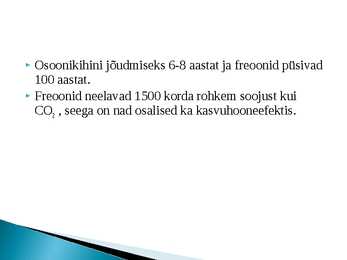 Halogeeniühendid tehnikas ja keskkonnas #9