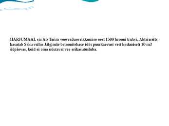 Veeseadus #11