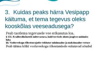 Veeseadus #9