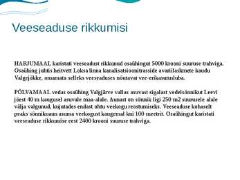 Veeseadus #10