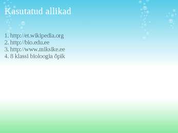 Vetikad #11