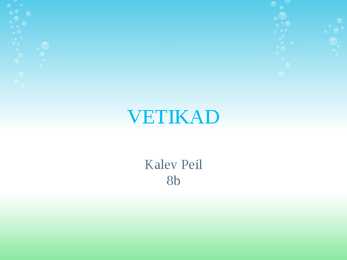 Vetikad