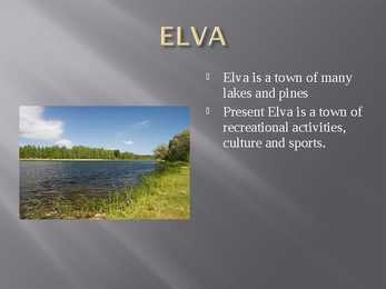 Elva - power point #2