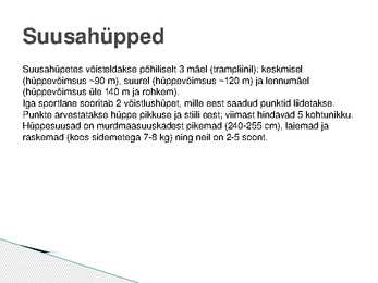 Suusastiilid ja -alad #8