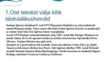 Viktoriin #8