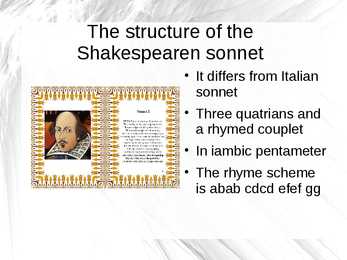 William Shakespeare i sonetid #3