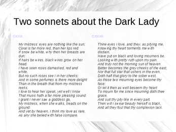 William Shakespeare i sonetid #6