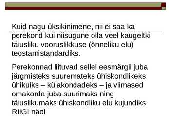 Aristotelese vaateid ühiskonnast #5