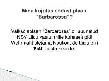 Plaan Barbarossa #3