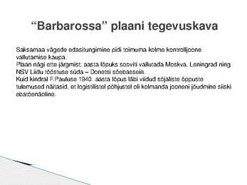 Plaan Barbarossa #6