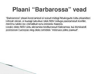 Plaan Barbarossa #8