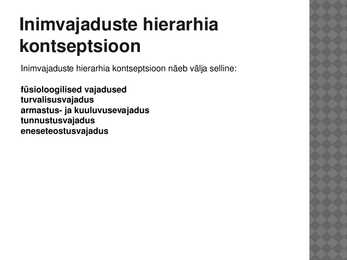 Motivatsioon #7