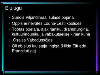 Henrik Visnapuu #3