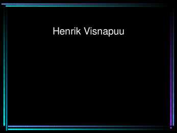 Henrik Visnapuu
