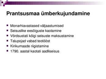 Prantsuse revolutsiooni algus #5