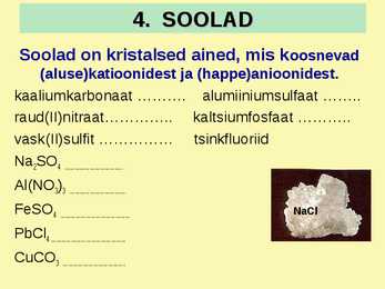 Aineklassid #14