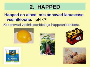 Aineklassid #9