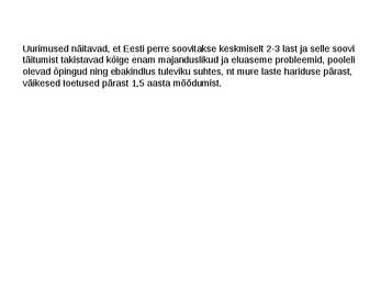 Rahvastikuprotsessid #7
