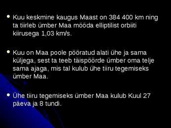 Kuu ja kuu faaasid #4