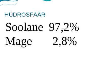 Miks meri on soolane #2