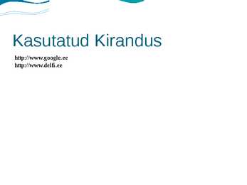 Miks meri on soolane #10