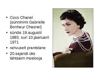 Gabrielle Bonheur Chasnel-Coco Chanel #2