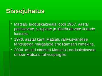 Matsalu rahvuspark #3