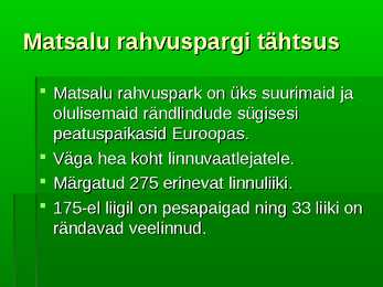 Matsalu rahvuspark #6
