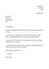 A letter of complaint