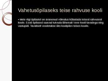 Vähemusrahvuste kultuuri väljundid ja võimalused #7
