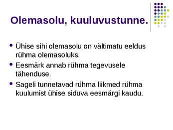 Sotsiaalpsühholoogia #14
