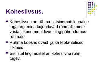 Sotsiaalpsühholoogia #17