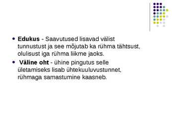 Sotsiaalpsühholoogia #20