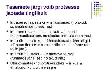 Sotsiaalpsühholoogia #3