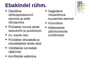 Sotsiaalpsühholoogia #22