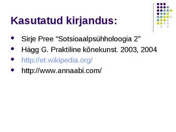 Sotsiaalpsühholoogia #41