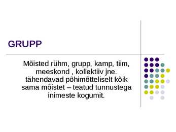 Sotsiaalpsühholoogia #6