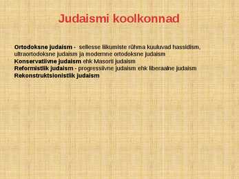 Judaism #3